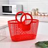 Plastic Hand-Held Practical Hollow Basket Storage Basket Toy Organizer Kitchen Bathroom Accessories