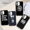 Чехол для телефона Best Dad Ever Cool Man Guy для iPhone 11 12 13 14 Pro Max mini XR XS SE 2020 6S 7 8 Plus Samsung Galaxy S21 S22