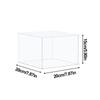 1pcs Clear Acrylic Display Case Countertop Box Organizer Stand Dustproof Protection Showcase Display Box