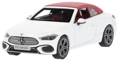 [Коллекция Mercedes-Benz] Оригинальный CLE Кабриолет Авангард (A236) Manufaktur Opalis White Модель в масштабе 1/43