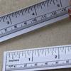 Sticker Rulers Adhesive Vinyl Silver Sewing Ruler Measure Tape Self