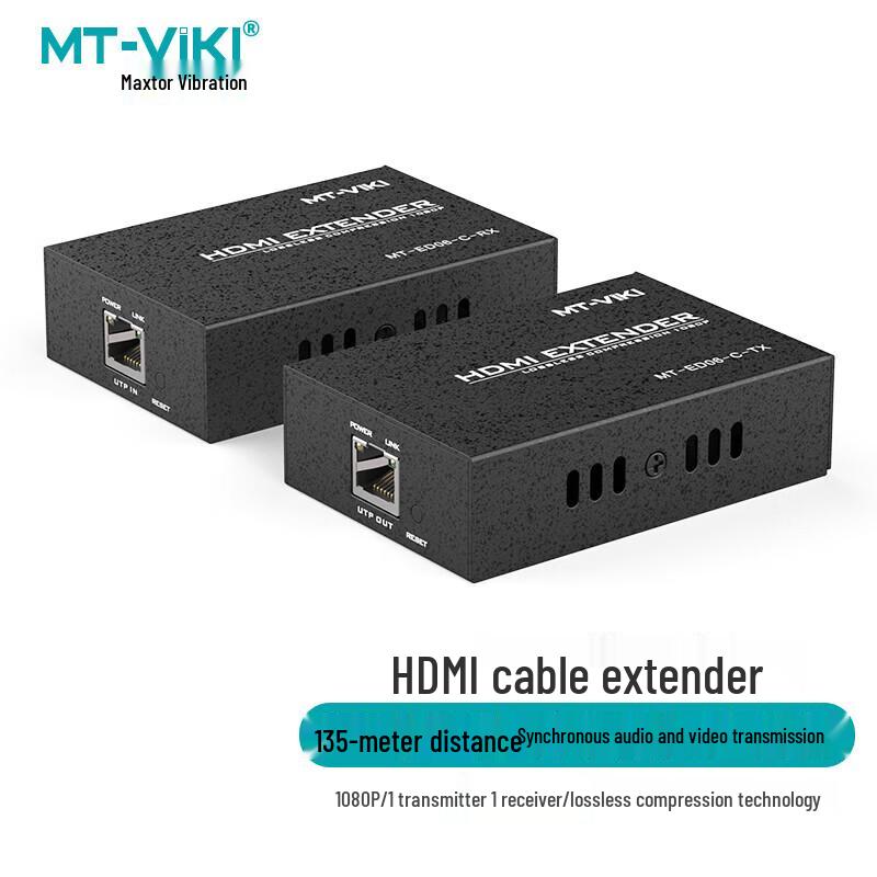 MT-viki Video & KVM Extenders via Single RJ45