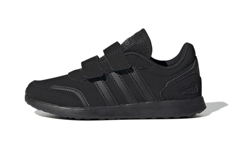 adidas Neo Vs Switch Устойчивые к истиранию Низкие Детские Беговые Кроссовки Черные Дети Возраст 3 7 Лет FW9308