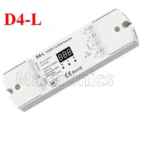 D4 D4-L D4-E D4-P D4-XE DC12-48V Skydance DMX Декодер Цифровой RGBW/Одноцветный/RGB Светодиодная Панель DIN-рейка/Многоканальный Диммер Декодер