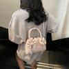 2025 New Korean Fashion Bow Handbag Women's High-end Temperament Shoulder Bag Foreign Style Versatile Crossbody Bag