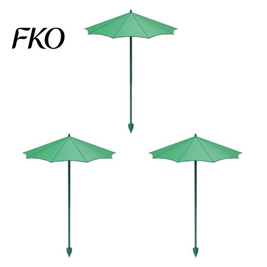 Patio Plant Sunshade 10 Inch Diam Umbrella, Outdoor UV Protection Shade, Mini Parasol Provides Shade Seedlings to ?Defend Plants from