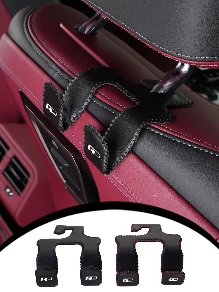 Double Hooks Fastener For Automotive Leather Seams Storage Practical accessory For VW R Golf Passat mk5 Polo Jetta Scirocco GTE O9TF