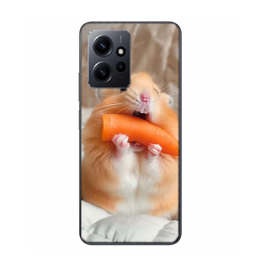 Hamsters With Hats Have Ears Phone Case For Redmi 12 13C 12C 15C 9 10 10C Note 13 Pro Plus 14 15 Pro 9T 9C 9A TPU Soft Cover Cle