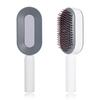 Handheld Portable Air Bag Comb Scalp Anti Static Press Massage Hair Comb Automatic Cleaning Relieve Hair Comb Brush Women