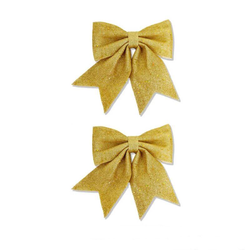 Новый год Большой пенопластовый рождественский бант Рождественские украшения для дома Красный бант Елочные украшения Свадьба День рождения Декор для вечеринки