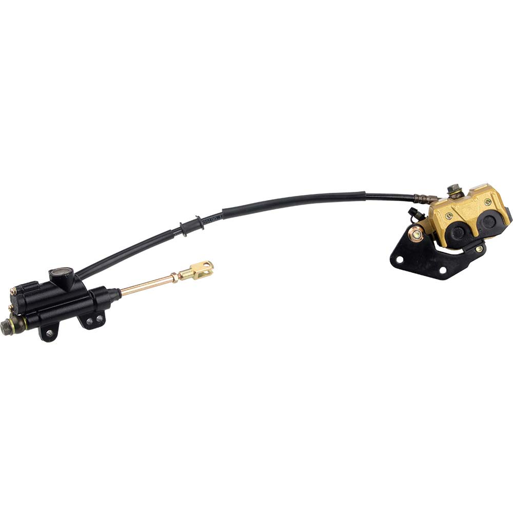 Off Road Motorcycle Accessories 50-110CC CRF50 CR70 Rear Brake Assembly Disc Brake Up and Down Pump Master Cylinder Caliper Set
