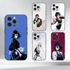 Чехол для телефона R-Rukia Anime K-KuchikiS для iPhone 17,16,15,14,13,12,11 Plus,Pro Max,XS, Мягкий силиконовый черный чехол