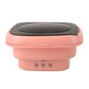 Foldable Washing Machine Mini Portable Bucket Laundry Washer with Black Lid for RV Travel Apartment