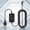 USB-усилитель напряжения Преобразует 5 В в 12 В с интеллектуальным чипом Для устройств RJ11/DC5521/DC35135 Прочный ПВХ-шнур