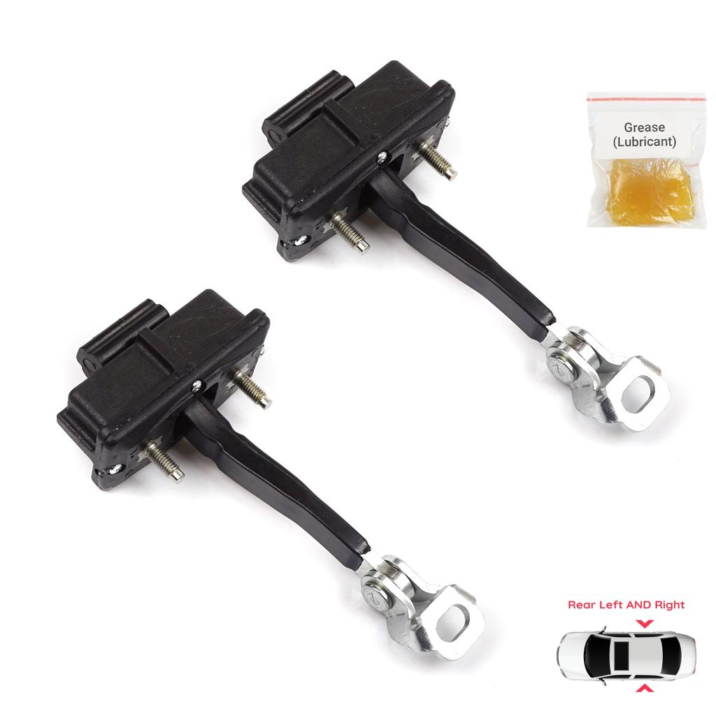 BDP1276-1 2 Pieces Rear Door Hinge Stop Check Strap Limiter for Fiat Punto Evo Grande Punto 199 51961552