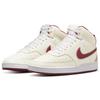 Nike Court Vision Mid Top Sneakers White/Red DQ4977-161