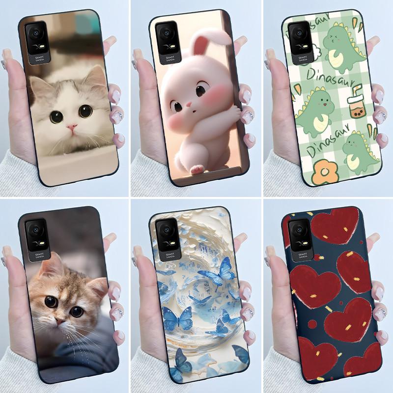 Милый Чехол Для TCL ION X / TCL ION V / TCL 40Z Capa Защитная Крышка TCL ION Z Fundas Печатный Корпус Мягкий Силикон Мультяшный Чехол