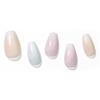 Dashing Diva Magic Press Nail Tips, Cream Pastel (Coffin), 1 Set