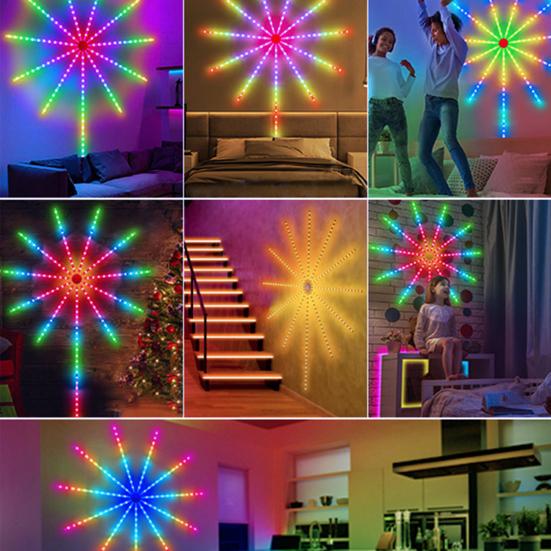 Светодиодная лента с поддержкой Bluetooth, управление через приложение, синхронизация звука и музыки, сверхяркий светодиод с несколькими режимами работы