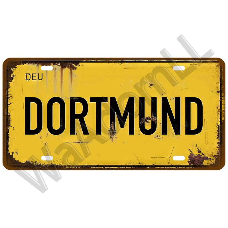 Городской штат Винтаж жестяная вывеска жесть пластина ретро металлический знак плакат для бара паба клуба мужская пещера гараж настенное украшение арт декор