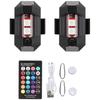 7 Color Motorcycle Warning Light RGB Motorcycle Signal Light LED Strobe Light  Night Flying
