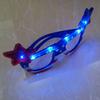 Independence Day Light Up Glasses LED American Flag Flashing Shades 4th of July Veterans Day Memorial Day Fast/Slow Glow Glasses