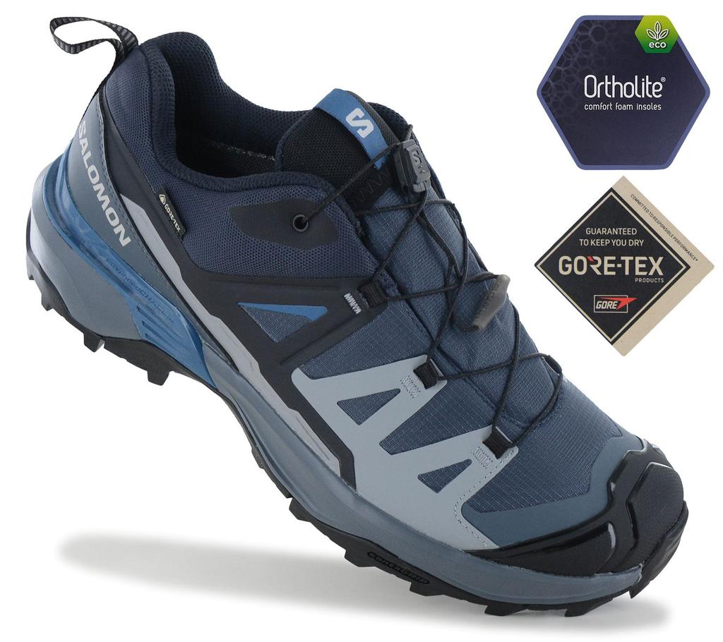 SALOMON X ULTRA 360 GTX - GORE-TEX - Мужские походные ботинки Треккинговые ботинки Синий 478604 ОРИГИНАЛ