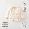Class A Pure Cotton Baby Top - Warm, Boneless, Unisex Newborn Home Wear