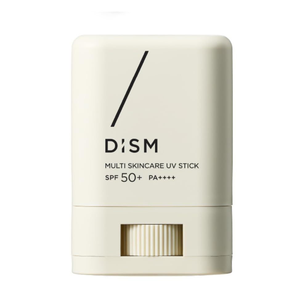 DISM Multi-Skincare UV Stick, Full Body Sunscreen for Men, UV Moisturizing Gel, 15g (Approx. 1.5 Month Supply)