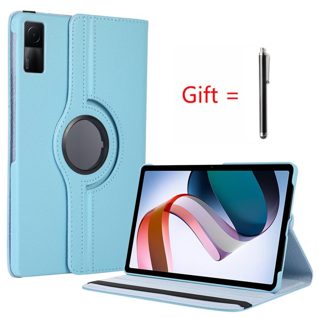 Case For Xiaomi Mi Pad 5 6 Pro 11inch RedMi Pad SE 11" 10.61 2022 Case 360 Degree Rotating Flip Stand PU Leather Tablet Cover