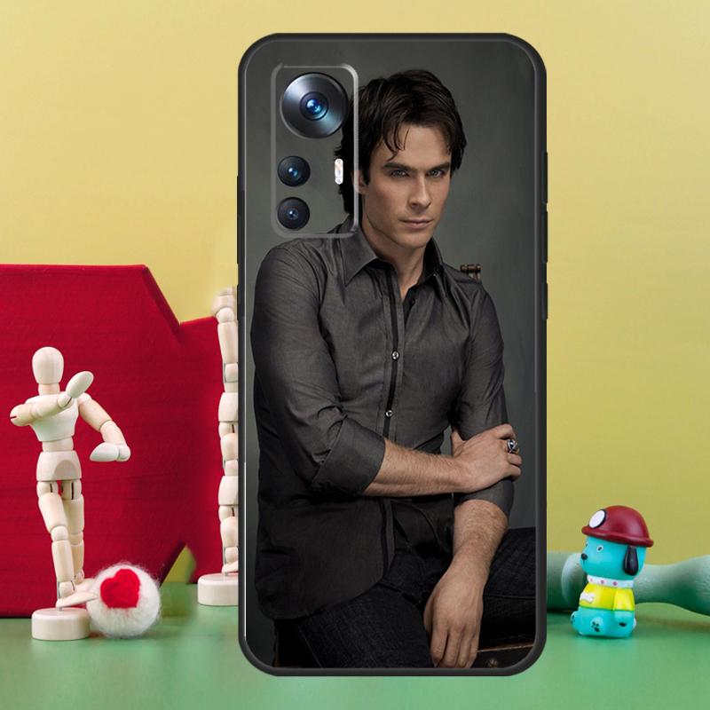 Чехол Damon Salvatore Дневники Вампира Для Xiaomi 15T 14T 13T Pro 13 14 15 Ultra 17 Pro Max POCO F5 F6 F7 X5 X6 X7 Pro