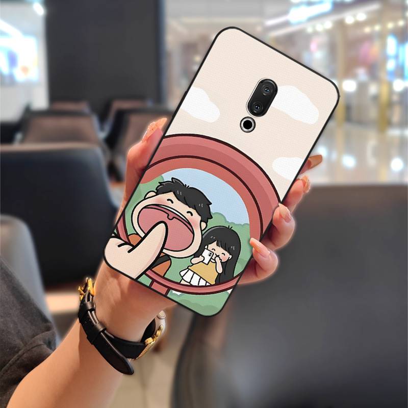 Силиконовый пылезащитный чехол для телефона Meizu 15/15 Lite с граффити на задней крышке, мультяшный противоударный мягкий чехол из ТПУ, устойчивый к загрязнениям