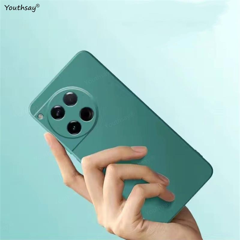 Для Oneplus 12 жидкий силиконовый чехол Oneplus 12 чехол Coque Fundas мягкий TPU милый чехол для телефона Oneplus 12 11 10T 10 Ace Pro