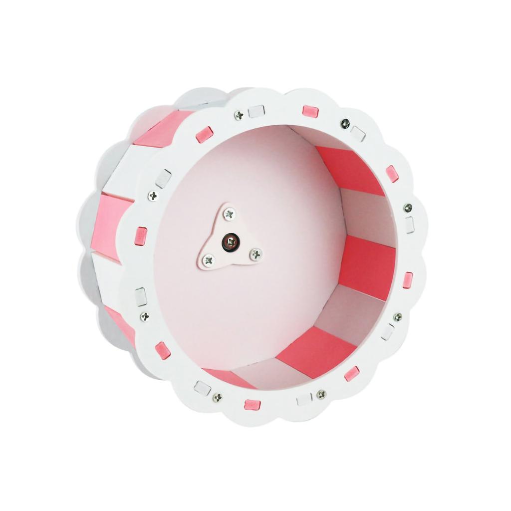 Колесо для хомяка, бесшумное, в форме подсолнуха, ПВХ, сборка, беговое колесо для домашних животных, для занятий спортом с хомяками