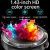 2025 Новые модернизированные 1,43-дюймовые Amoled HD смарт-часы с пульсометром, артериальным давлением, ЭКГ+ВСР, мониторингом здоровья, спортивными и фитнес-умными часами