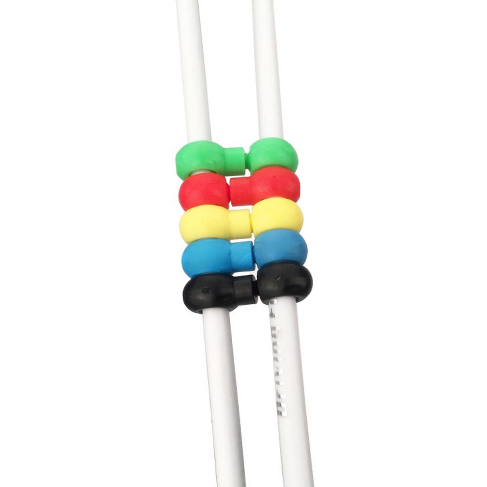 10 шт., зажимы для велосипедного троса, вращающиеся крючки, MTB велосипедный переключатель, трос переключения тормозного троса, крепление корпуса