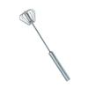 Egg Whisk Manual Mixer Rotary Agitator Kitchen Gadget Workmanship Compact Size Long-lasting Long Handle Hand Press Stirrer