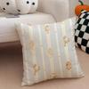 casual Marine vacation elements Cushion Cover Throw Pillow Cover Hidden Button Durable Polyester Chair Cushion