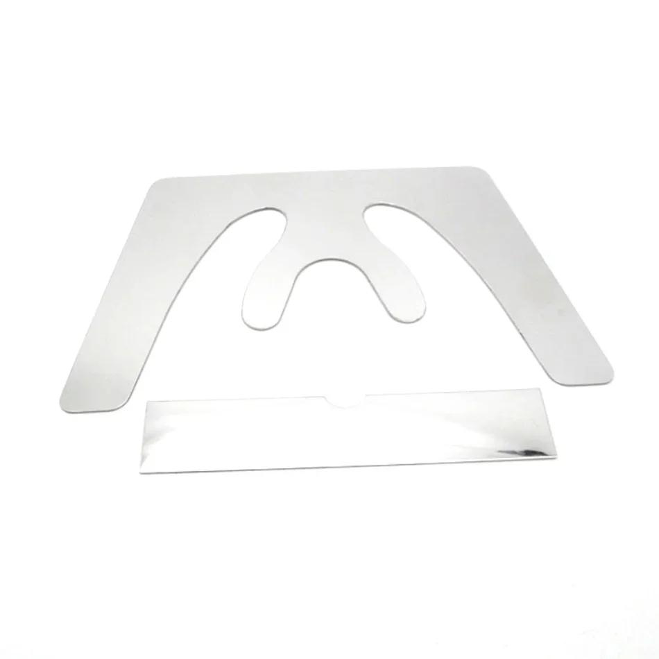 Nigf Dental Orthodontic 3D Occlusal Maxillary Casting Jaw Fox Plane Plate Complete Denture Aluminum Alloy