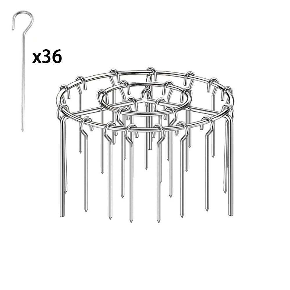 Порционная круглая аэрофритюрница-гриль из нержавеющей стали с подвесной решеткой для шашлыков, гриль-барбекю для домашней кухни, на открытом воздухе