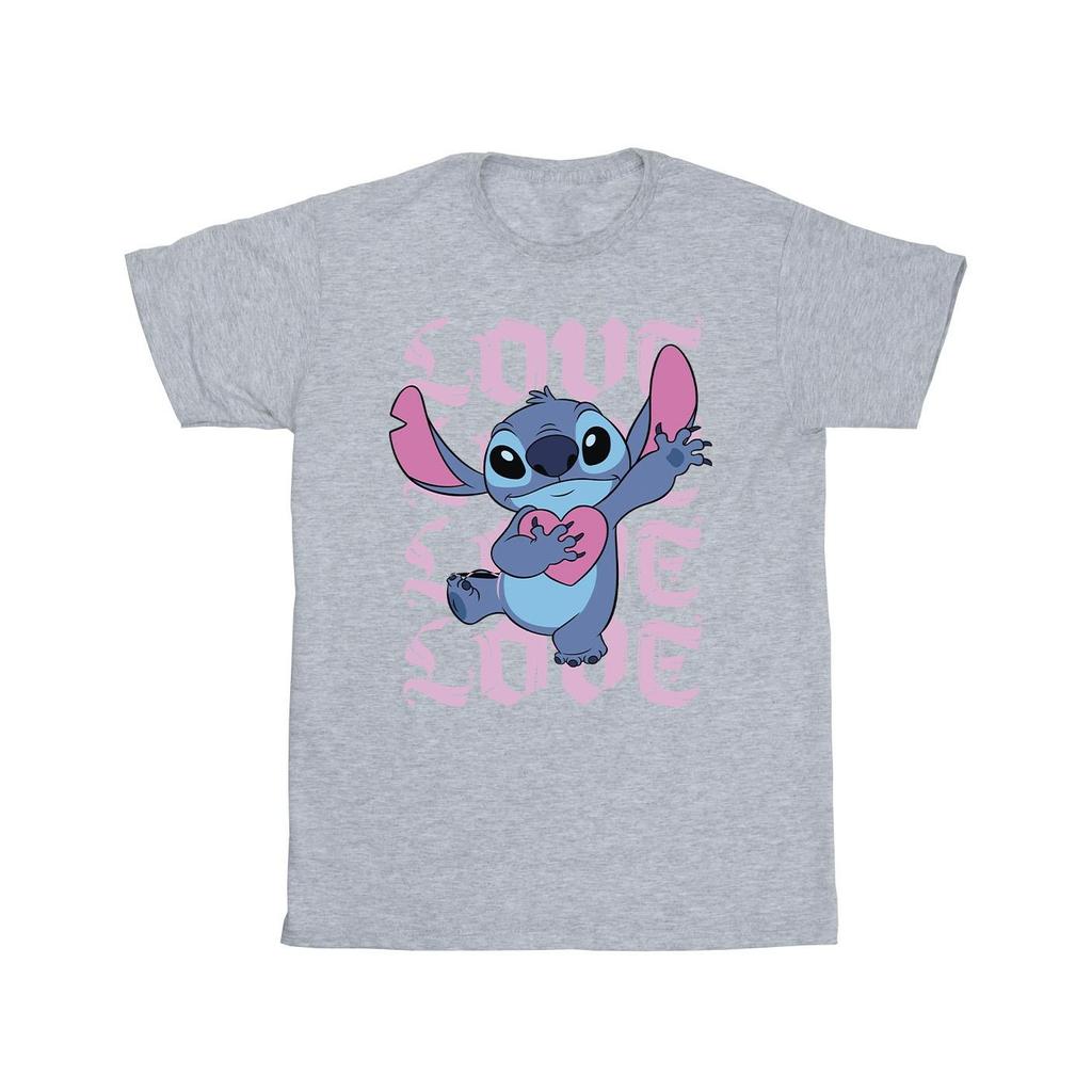 Lilo & Stitch Men's Valentine Love T-Shirt