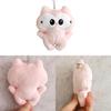 Garfield Plush Pink Keychain Stuffed Animal Doll Pendant For Kids Decoration