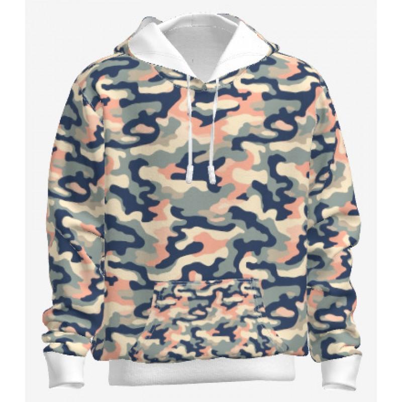 Soft Oversized Hoodie Men Fall Cotton 280g Thermal Transfer Print 3D Streetwear Sweatshirt
