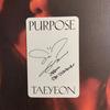 [USED] Taeyeon (Girls' Generation) / Purpose (Deluxe Version) Korean CD