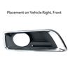 Fog Light Cover Bumper Grille Bezel Right Passenger For Chevy Malibu 2012-2015