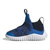 adidas Rapidazen I Удобные повседневные низкие кроссовки для ходьбы Детская обувь Синий Белый Черный EE9332