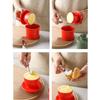 Glossy Finish Ceramic Butter Dish Handmade Butter Holder Easy To Clean Butter Bell Crock  Home
