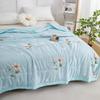 Beijiaman Cloud Soft Floral Soybean Summer Quilt