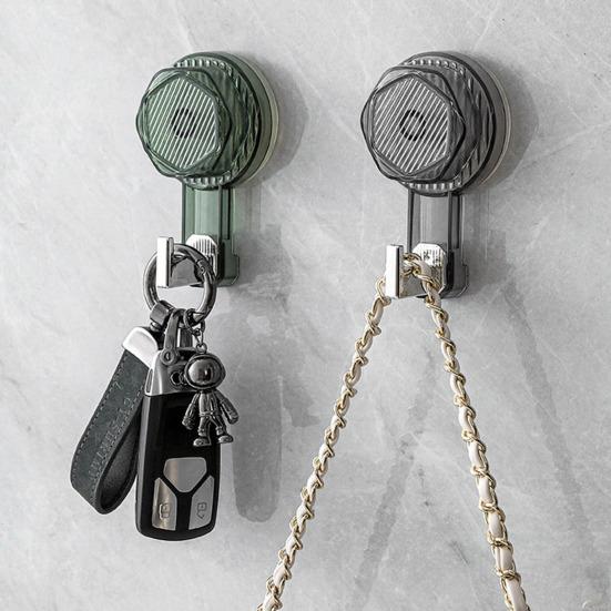 Крючок для хранения, многоразовый прочный крючок на присоске, компактный настенный крючок для ванной комнаты и кухни