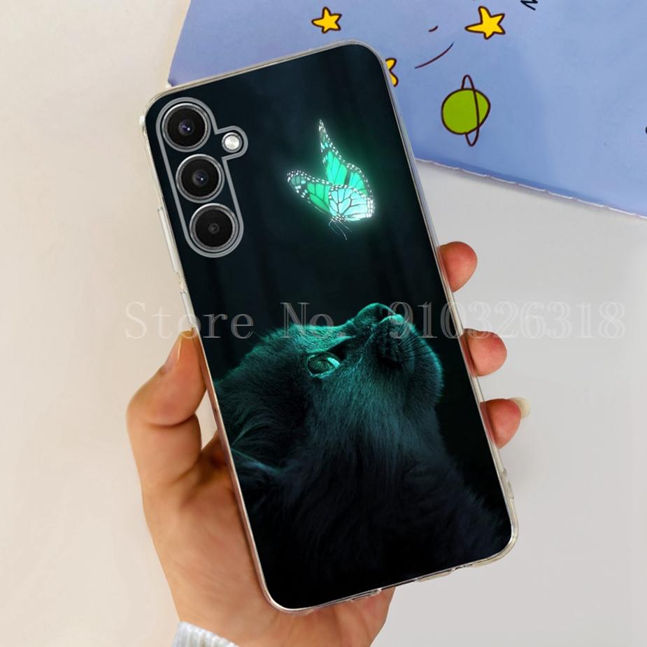 Для Samsung Galaxy A14 A24 A34 A54 Чехол Новая Мода Расписной Чехол Мягкий Силикон ТПУ Чехол для Телефона Для Samsung A54 A 14 24 34 Fundas